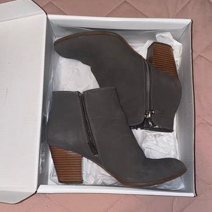 grey booties size 7.5